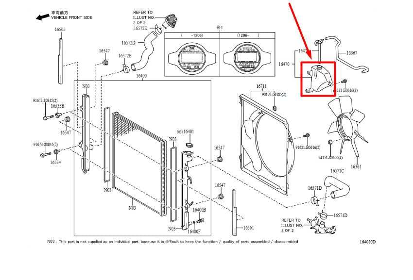 2010-2024 Toyota 4Runner Radiator Coolant Reservoir Bottle 16470-31050 OEM - Alshned Auto Parts
