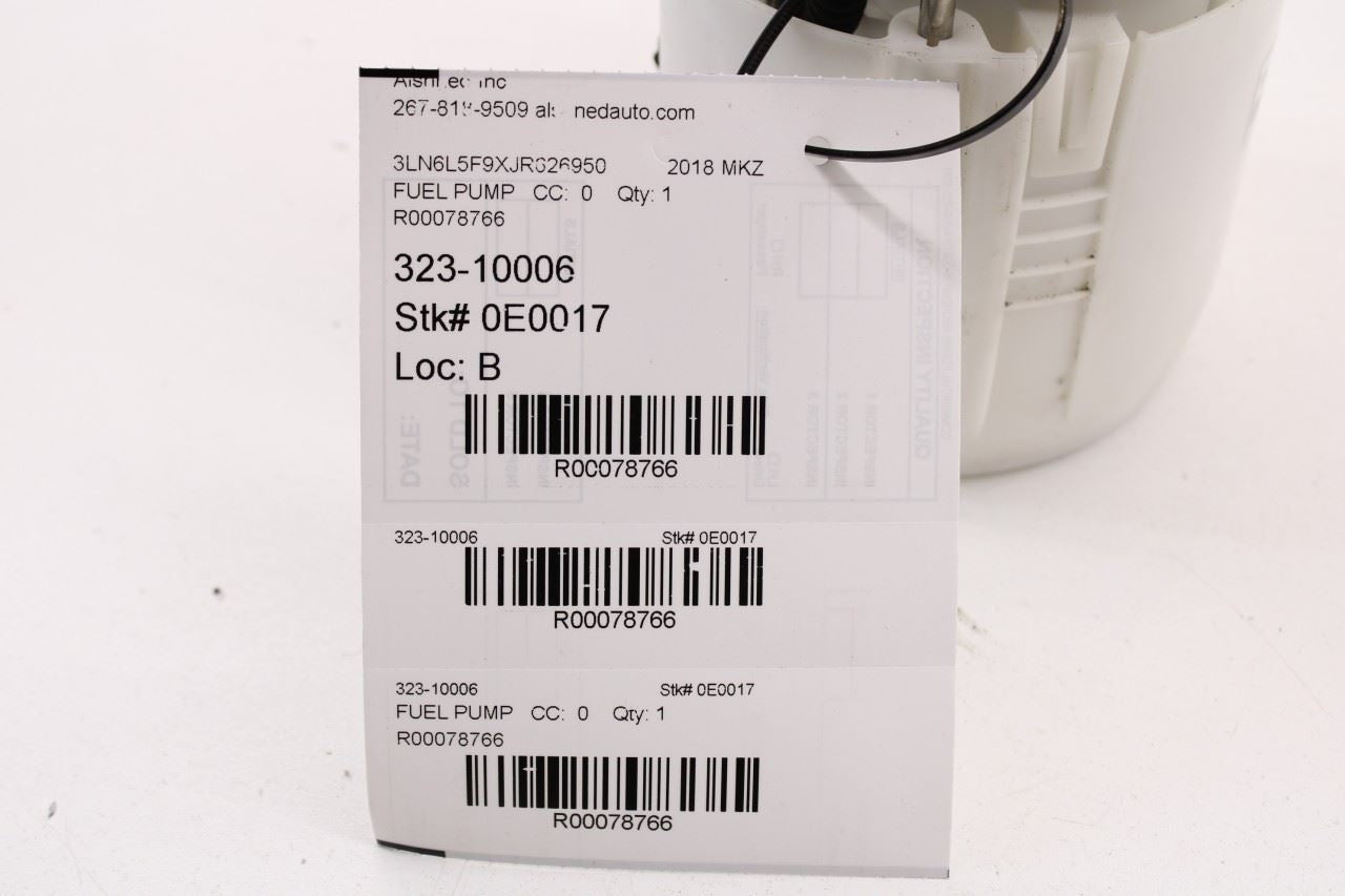 2017-2020 Lincoln MKZ Reserve 2.0L AWD In Tank Fuel Pump Assembly HG93-9H307-BC - Alshned Auto Parts