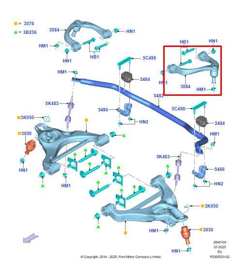 2015-2020 Ford F150 XL Super Cab 4x4 Front Left Side Upper Control Arm JL1Z3085C - Alshned Auto Parts