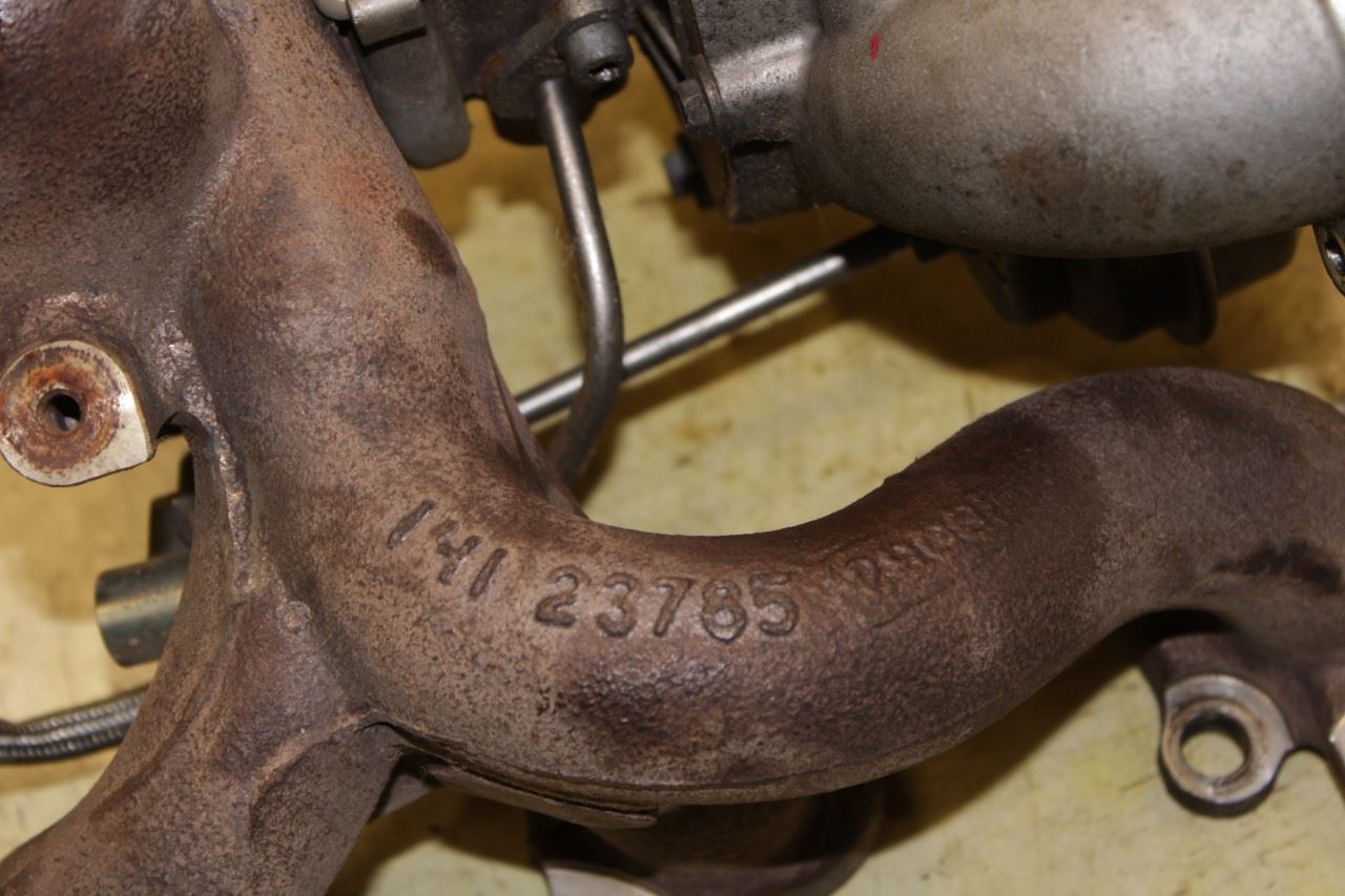 2014-20 Maserati Ghibli S Q4 3.0L AWD Left Side Engine Turbocharger Manifold 57K - Alshned Auto Parts