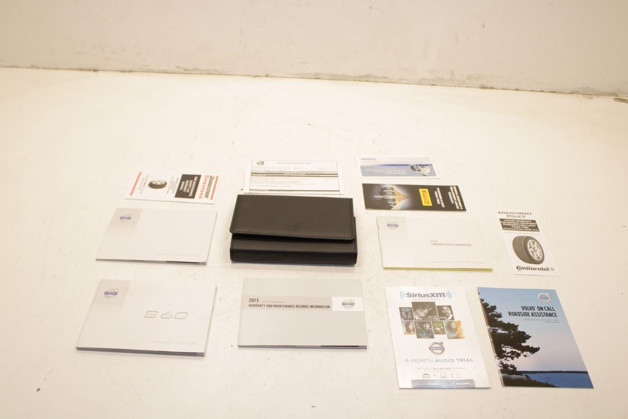 2015 Volvo S60 Owners Manual Set with Case R72092 - Alshned Auto Parts