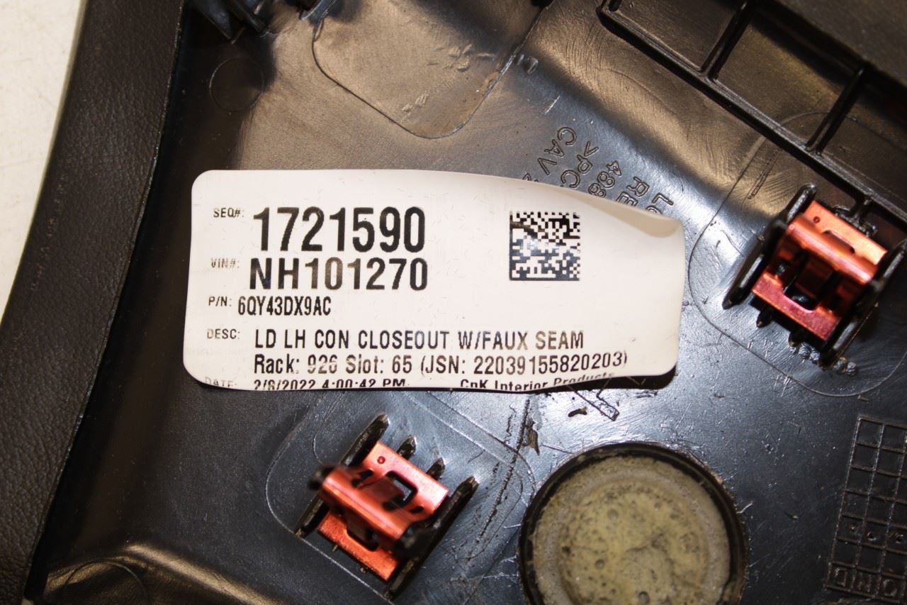 2019-2023 Dodge Charger GT AWD Right and Left Center Console Trim Cover Panel - Alshned Auto Parts