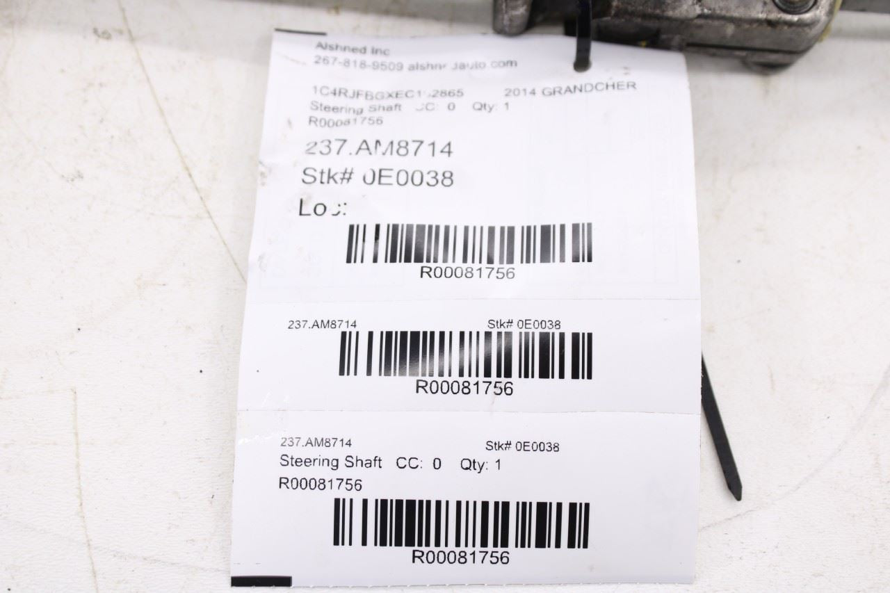 2011-21 Jeep Grand Cherokee Limited 3.6L 4WD Steering Column Intermediate Shaft12