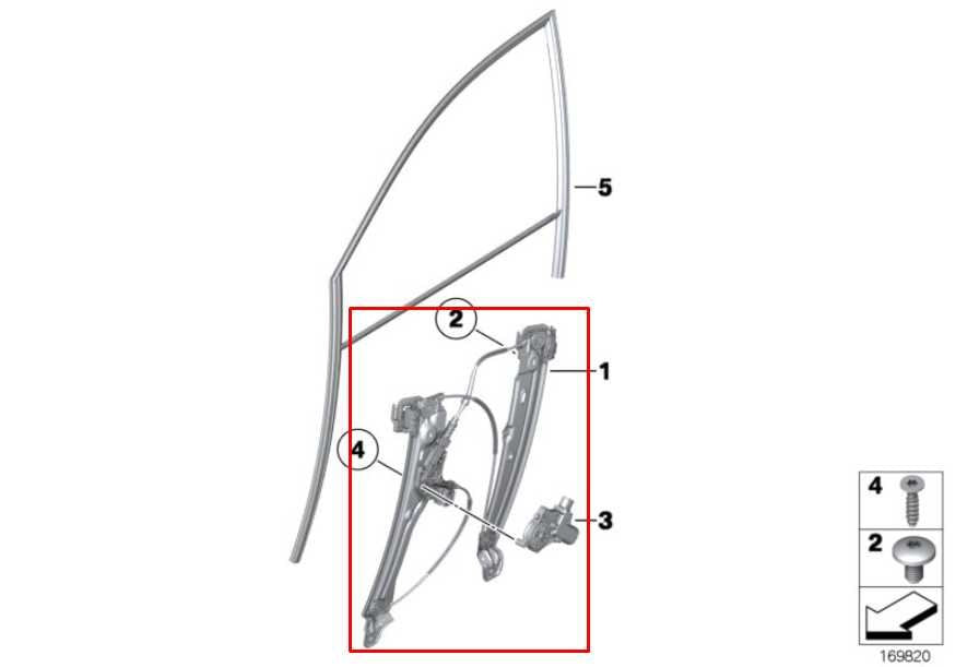 2010-15 BMW 750Li xDrive Front Right Door Window Regulator w/ Motor 51337182106 - Alshned Auto Parts