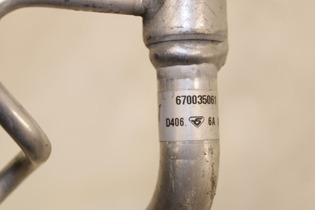 14-17 Maserati Ghibli S Q4 3.0L AWD AC Conditioning Condenser Line Hose Tube Set - Alshned Auto Parts