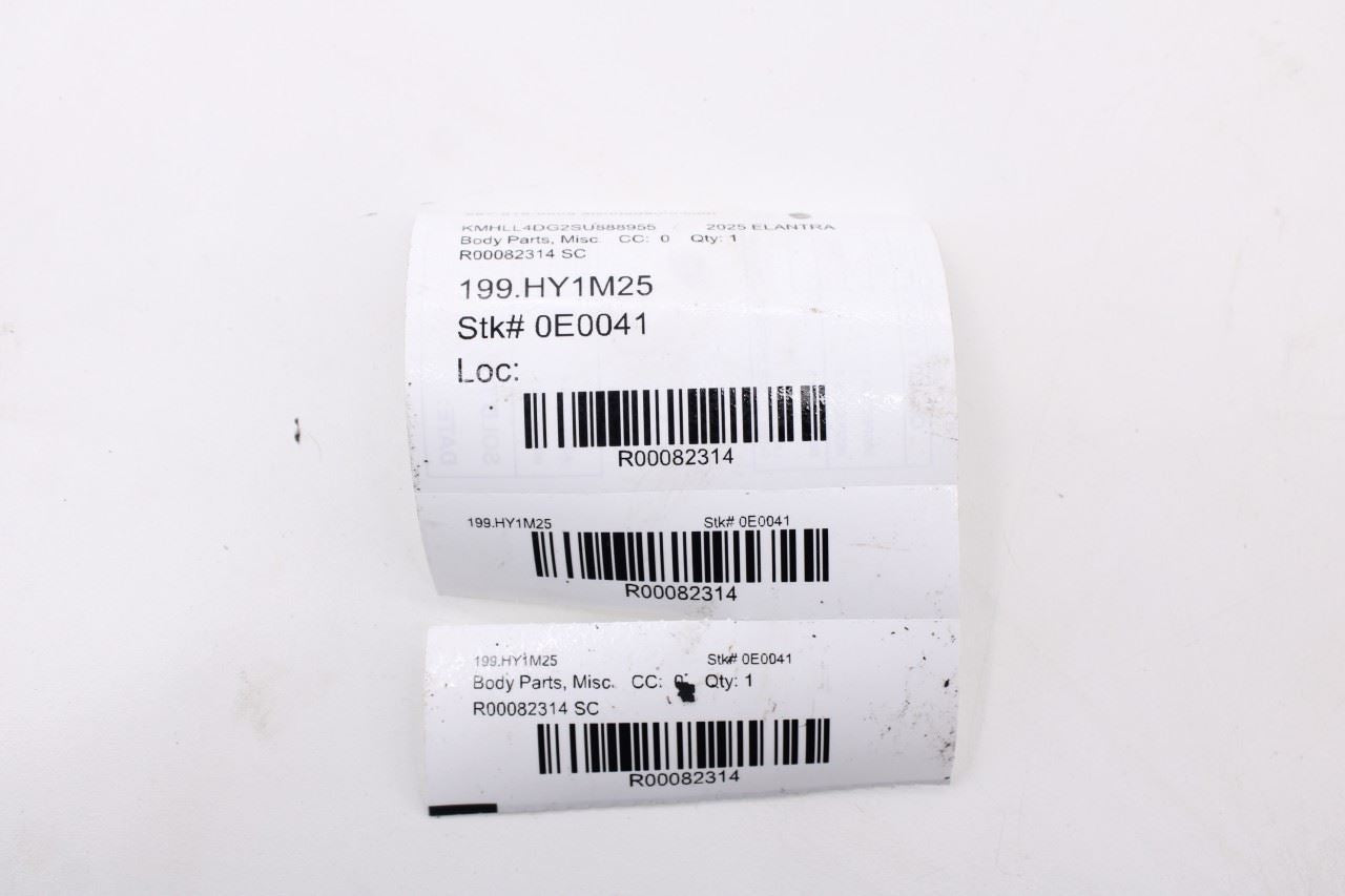 2021-2026 Hyundai Elantra SE Rear Trunk Deck Lid Upper Garnish Trim 87371-AA00015