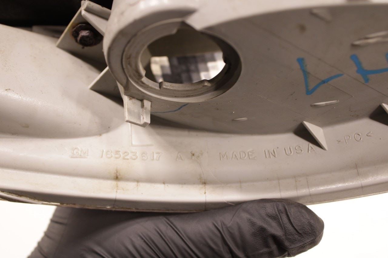 1997-04 Chevrolet Corvette Front Left Driver Side Park Turn Signal Lamp 16523617 - Alshned Auto Parts