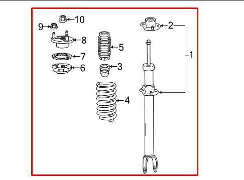 2015-23 Mercedes-Benz C300 4Matic 2.0L AWD Front Left Side Shock Strut Absorber1