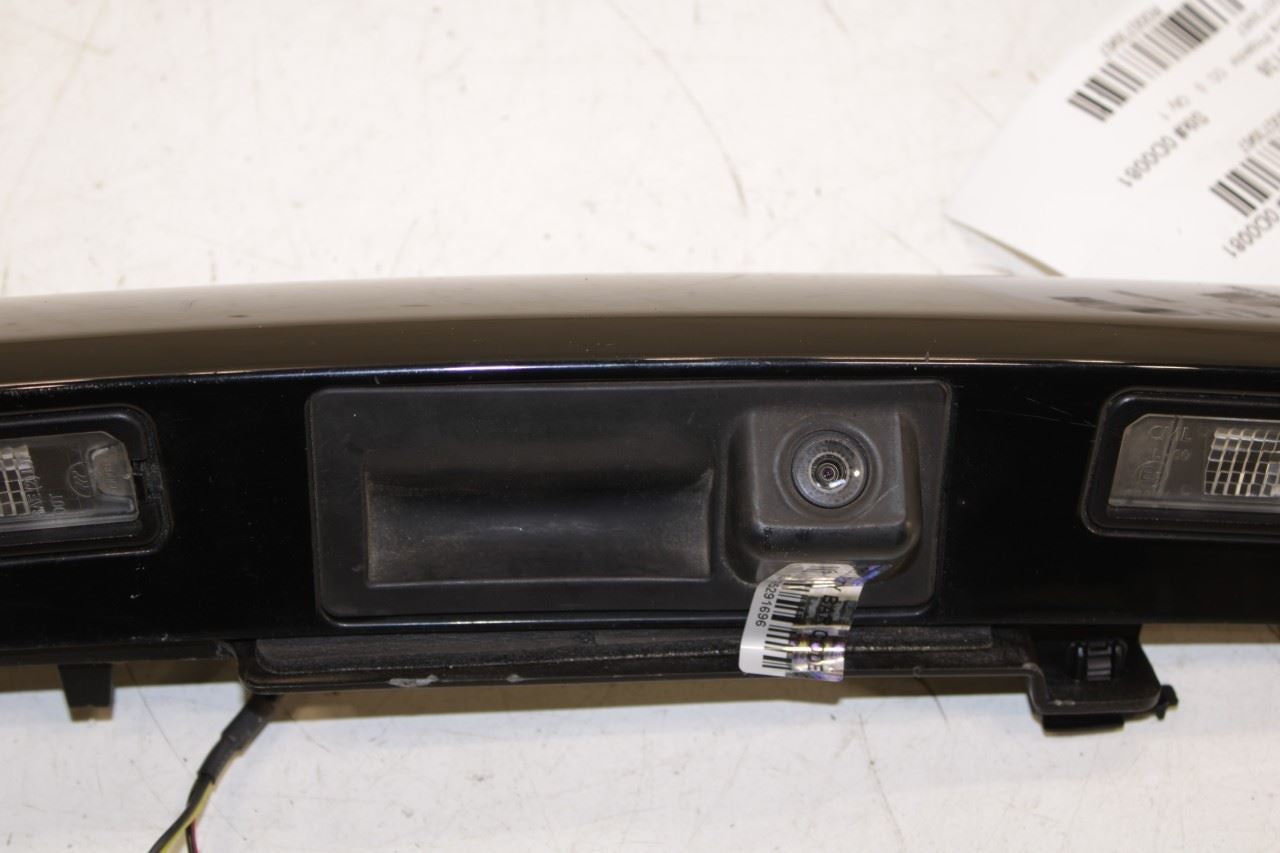 11-18 Porsche Cayenne Platinum AWD Liftgate Release Handle Trim w/ Backup Camera - Alshned Auto Parts