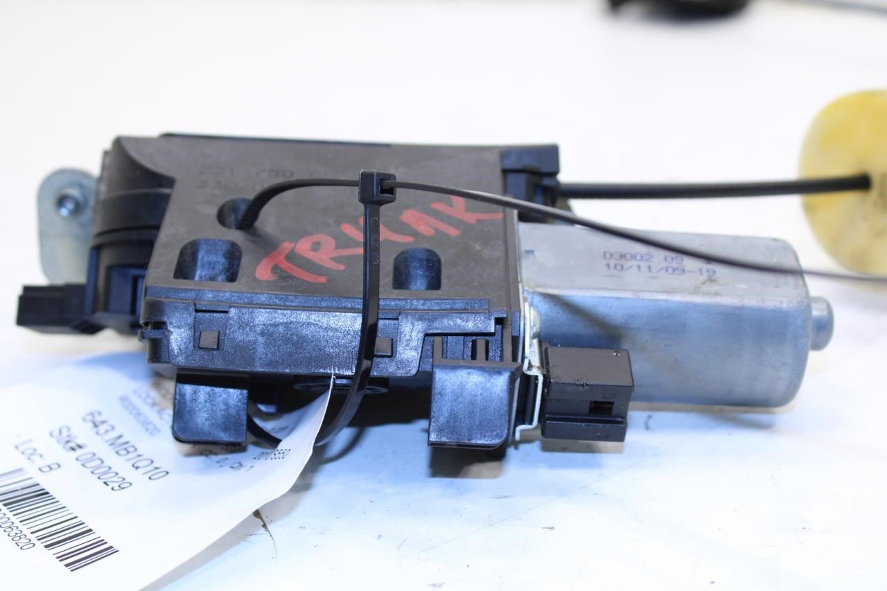 2007-2013 Mercedes-Benz S550 Rear Trunk Lid Latch Lock Actuator 221-750-01-85 - Alshned Auto Parts