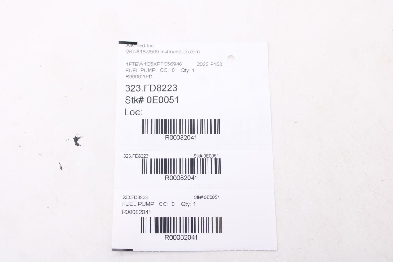2021-2026 Ford F150 XLT SuperCrew 5.0L In Tank Fuel Pump Assembly PL3Z-9H307-CA9