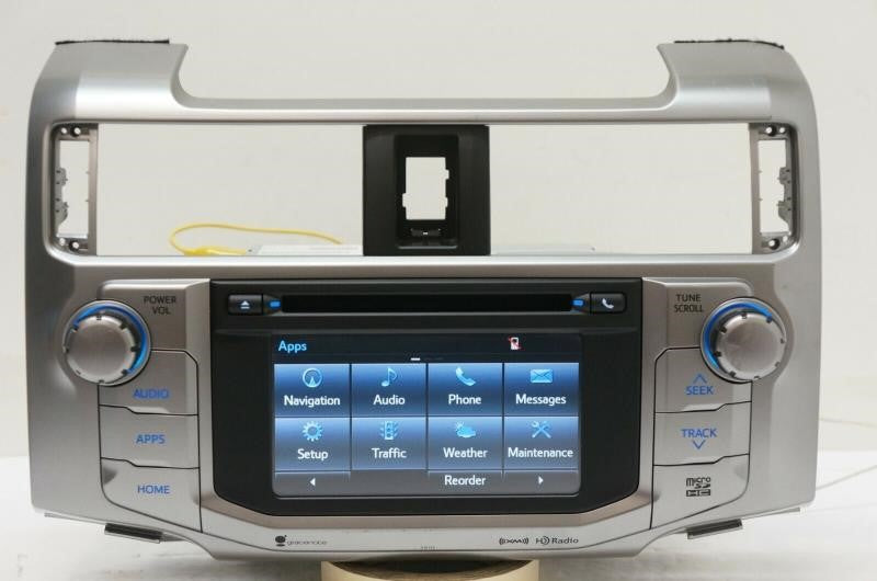 2014-2016 Toyota 4Runner Factory AM FM CD XM Player Radio 86100-35350 OEM 510139 - Alshned Auto Parts