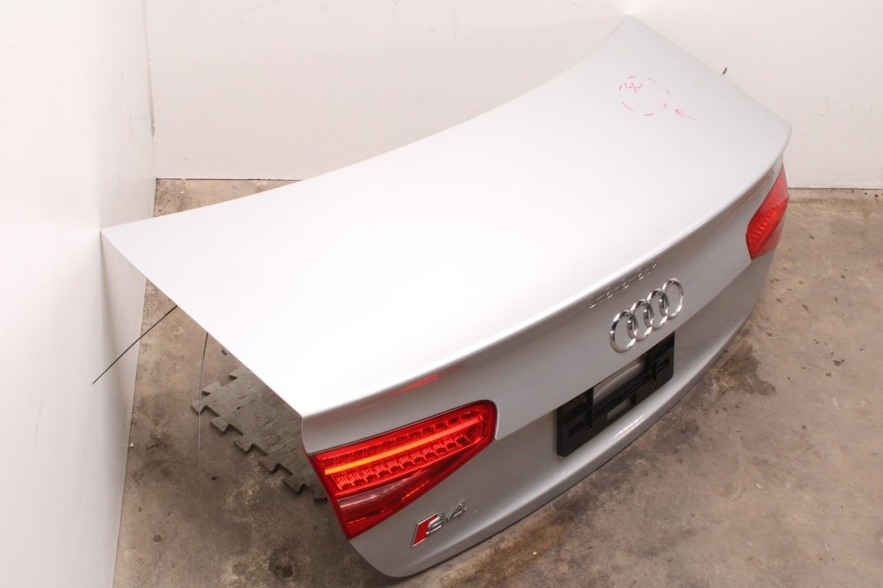 13-16 Audi S4 Premium Plus Rear Trunk Deck Lid Shell Panel Assembly 8K5827023AK - Alshned Auto Parts