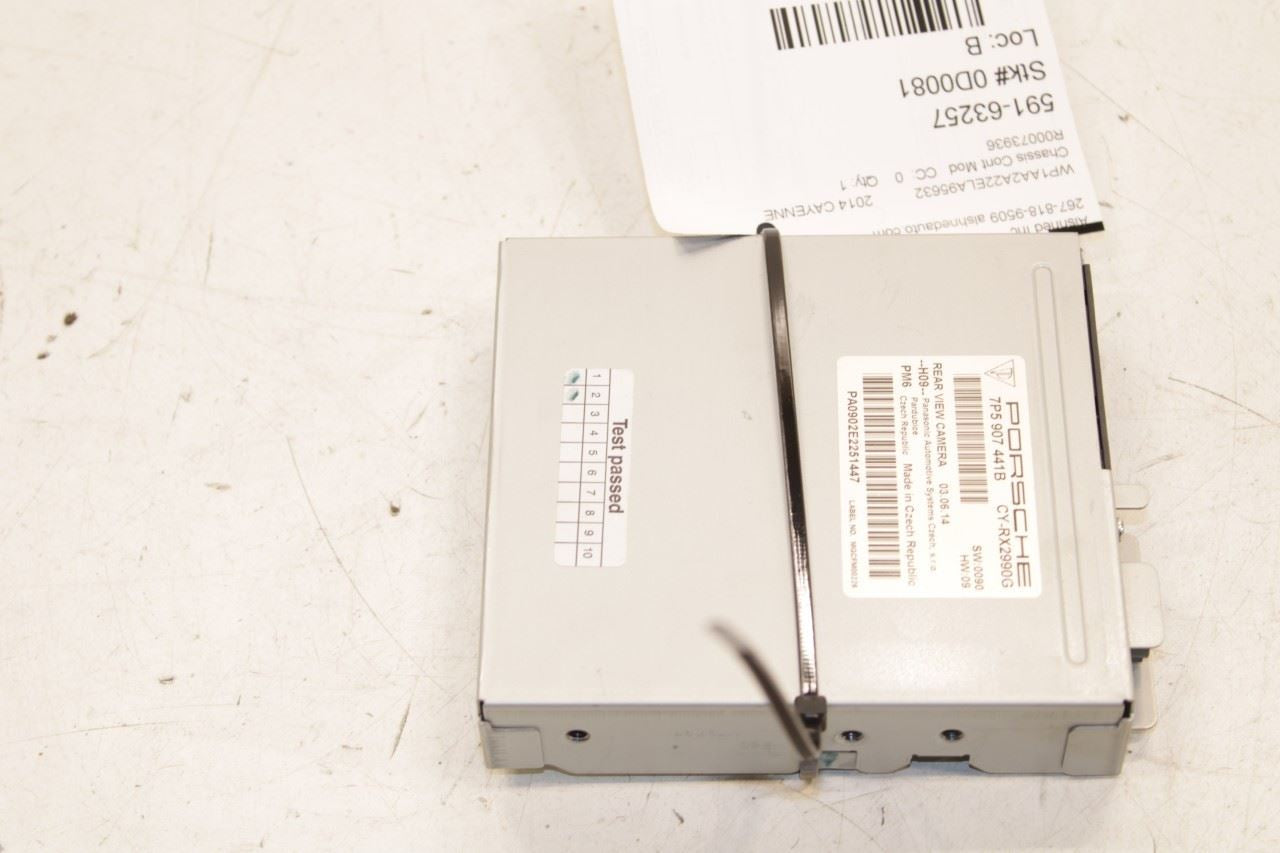 2011-2016 Porsche Cayenne Platinum Rear View Camera Control Module 7P5907441B - Alshned Auto Parts