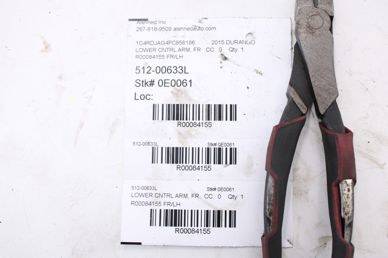 11-15 Dodge Durango SXT 3.6L AWD Front Left Side Lower and Upper Control Arm Set18