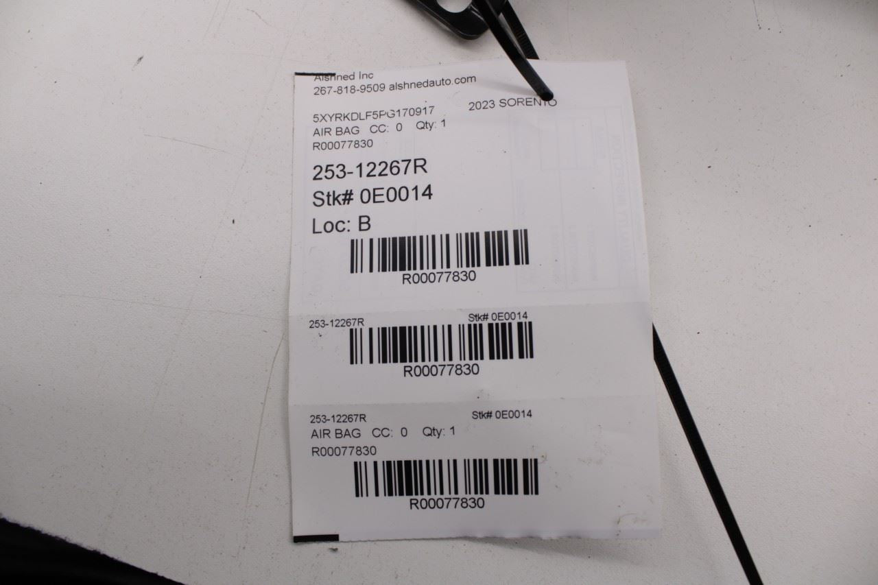 2021-2025 KIA Sorento X-Line SX Prestige Front Passenger Right Side Dash Air Bag 80310-R5000 OEM - Alshned Auto Parts