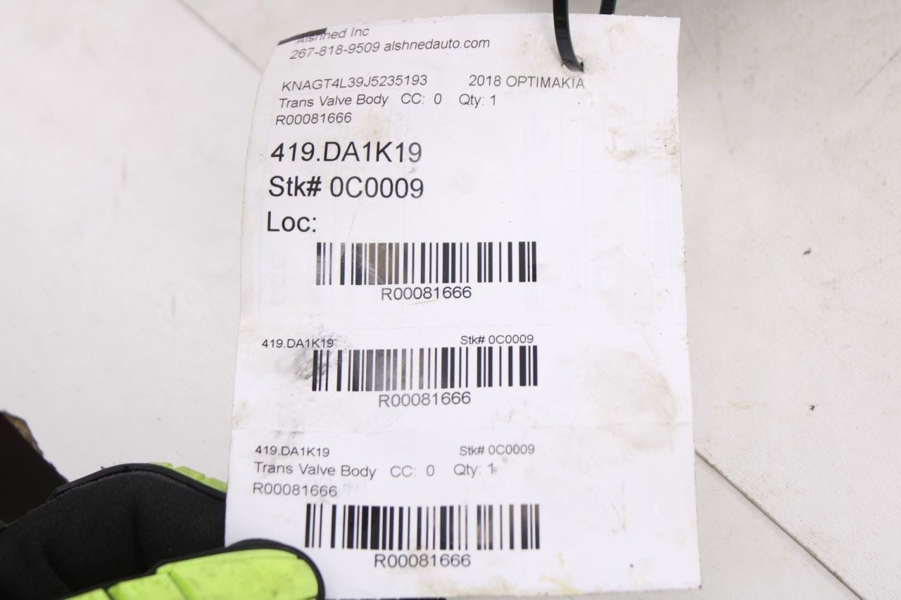 2014-2020 Kia Optima LX 2.4L FWD 6-Spd Auto Transmission Valve Body 46210-3B80020