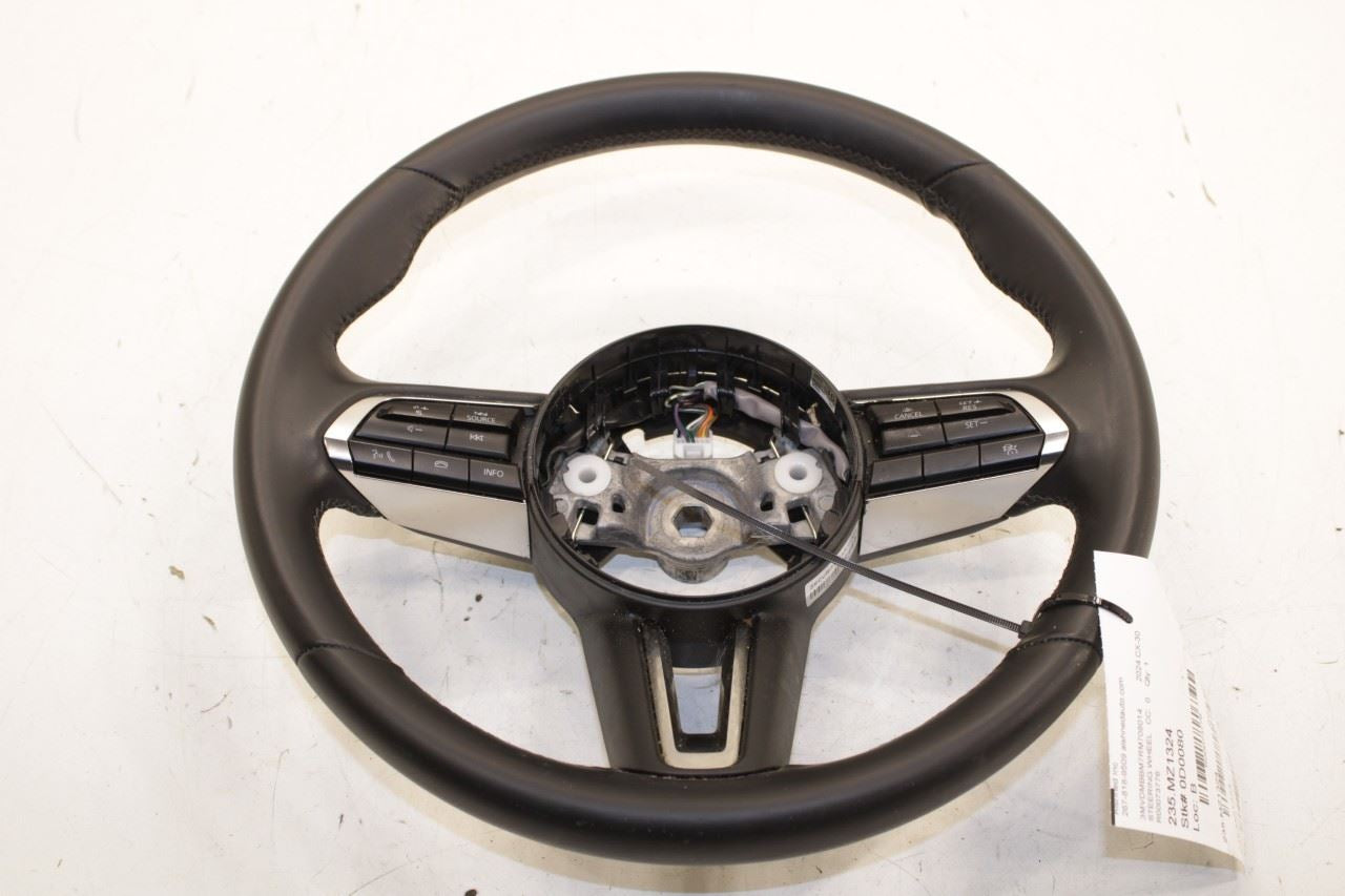 2021-25 Mazda CX30 S 2.5L Steering Wheel Leather w/ Control Buttons BDTV-32-982A - Alshned Auto Parts