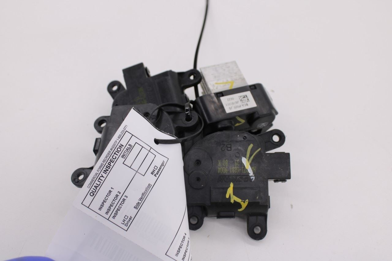 19-21 Hyundai Veloster HVAC Blend Door Actuator Set of 3 w Blower Motor Resistor3