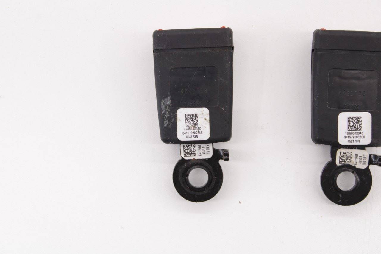 2014-22 Jeep Cherokee Limited Rear RH LH and Center 2nd Row Seat Belt Buckle Set - Alshned Auto Parts