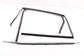 19-20 Hyundai Santa Fe SEL Rear Right Door Run Channel w/ Belt Weatherstrip Set - Alshned Auto Parts