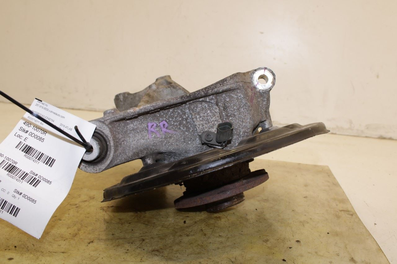 2018-2024 Volkswagen Atlas S Rear Right Side Spindle Knuckle Hub 3QF-505-434-A - Alshned Auto Parts
