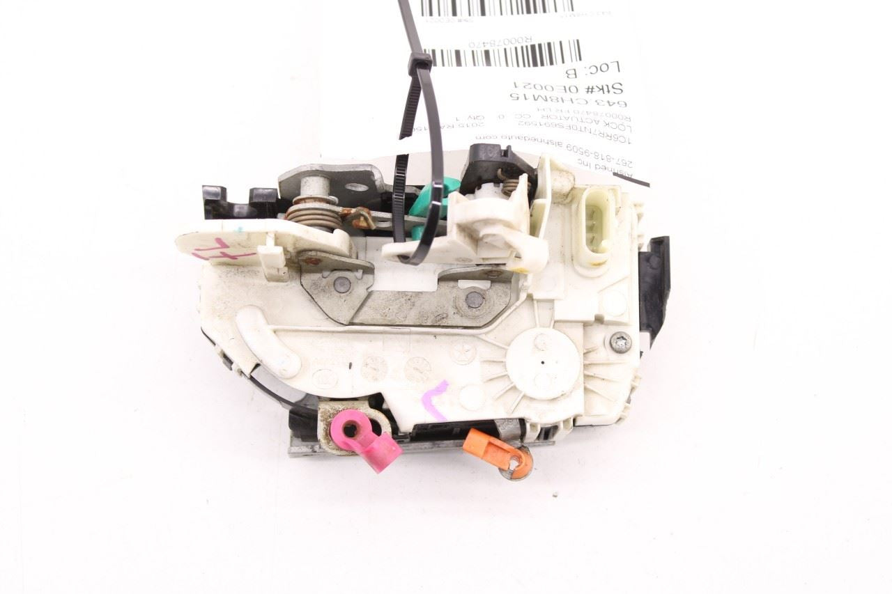 12-2018 RAM 1500 Laramie Front Left Side Door Lock Latch Actuator 4589417AH OEM - Alshned Auto Parts