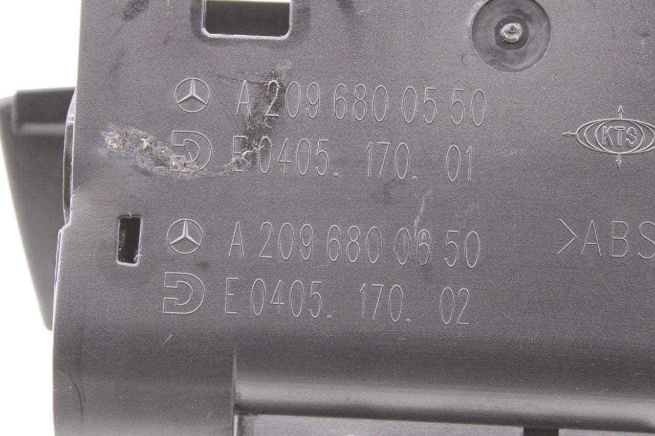 06-09 Mercedes-Benz CLK 350 Front Center Console Ashtray Housing Trim 2096800550 - Alshned Auto Parts