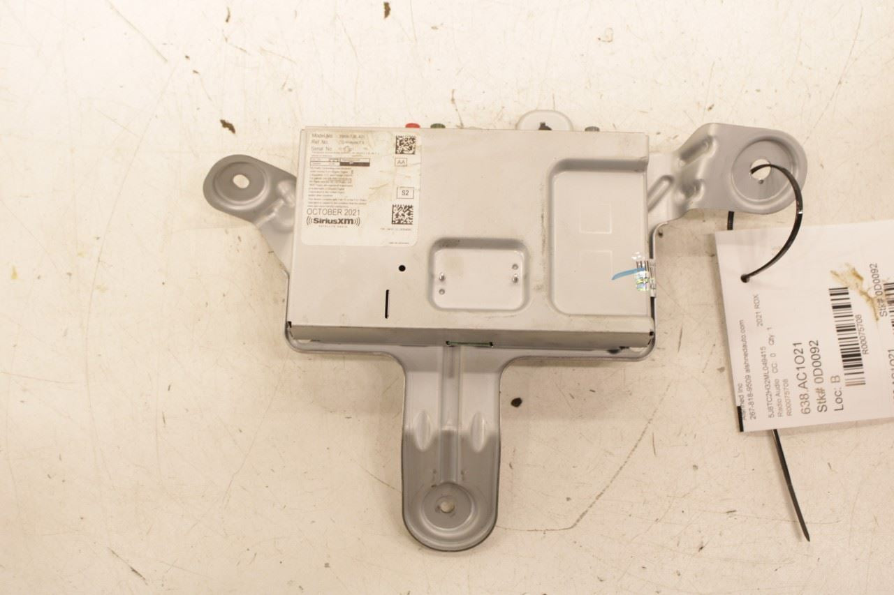 2021 Acura RDX SH-AWD Panasonic SiriusXm Satellite Radio Tuner 39800-TJB-A31 OEM - Alshned Auto Parts