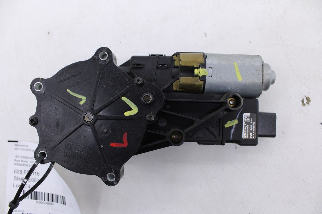 2015-2023 Ford Mustang Conv V6 Rear RH or LH Folding Roof Motor FR3B-76533A24-AD7