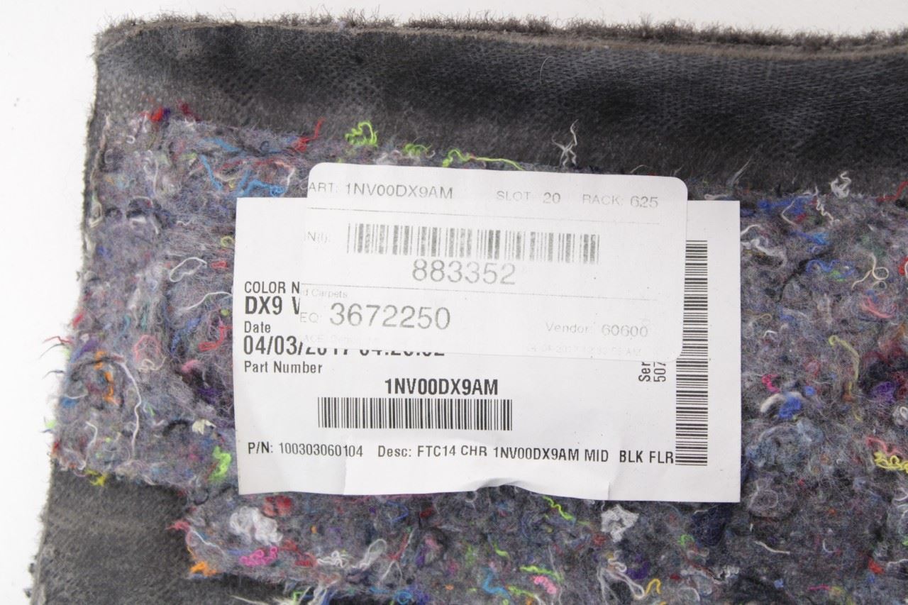 2011-21 Jeep Grand Cherokee Summit Rear Floor 2nd Row Interior Carpet Liner Mat - Alshned Auto Parts