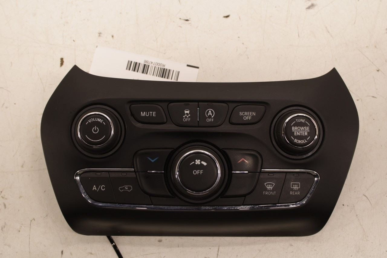 2019-2021 Jeep Cherokee Latitude Dash Faceplate Radio AC Heater Panel 68285938AD - Alshned Auto Parts