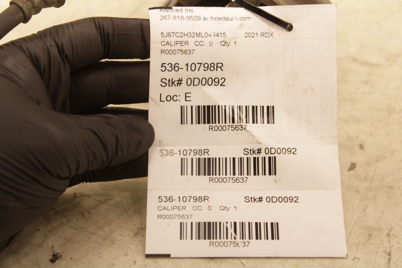 2019-2021 Acura RDX SH-AWD Rear Right Side Disc Brake Caliper 43210-TJB-A042-M1 - Alshned Auto Parts