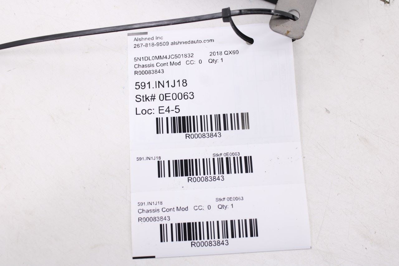 2017-2018 Infiniti QX60 Transceiver Telematics Communication Control Module OEM10