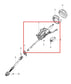2020-2025 Jeep Gladiator 3.6L Steering Column Assembly 55057447AD OEM - Alshned Auto Parts