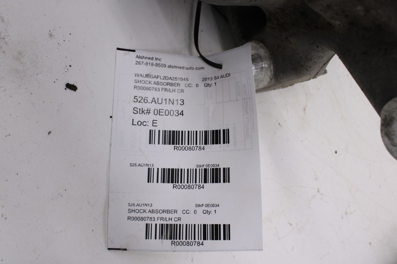 2013-16 Audi S4 Premium Plus 3L AWD Front Left Side Shock Strut Absorber *ReaD*16