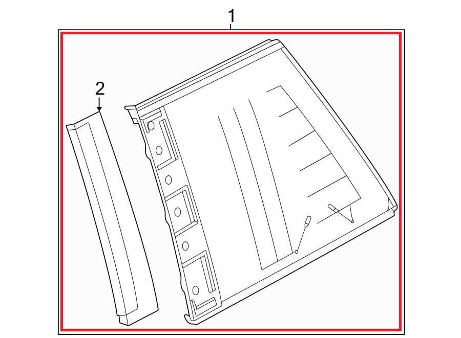 10-12 Land Rover Range Rover HSE Rear Right Quarter Window Glass LR039060 *ReaD* - Alshned Auto Parts