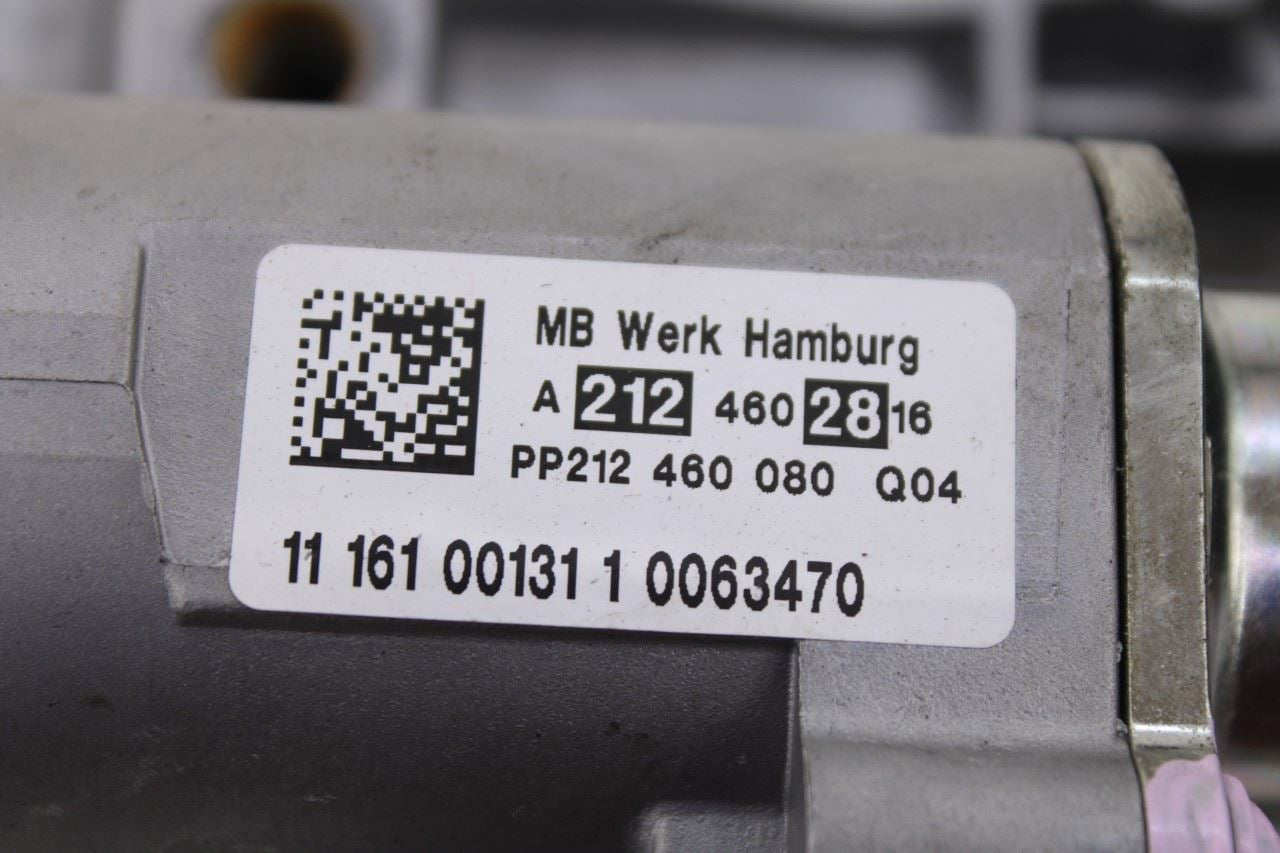 2010-11 Mercedes-Benz E350 Luxury 4Matic 3.5L Steering Column Assy 212-460-28-1612
