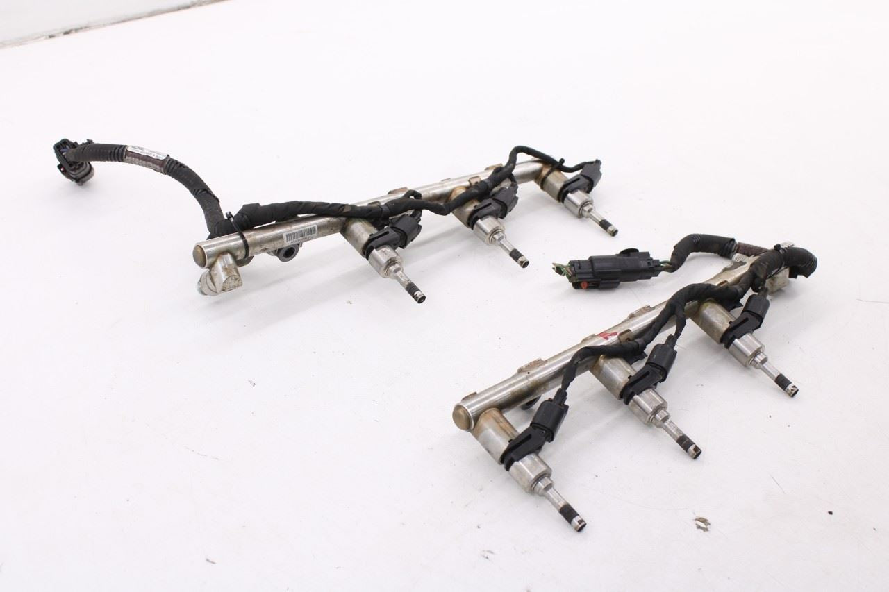 2017-2019 Buick Lacrosse Premium 3.6L Fuel Rail with Injectors Set of 2 12671078 - Alshned Auto Parts