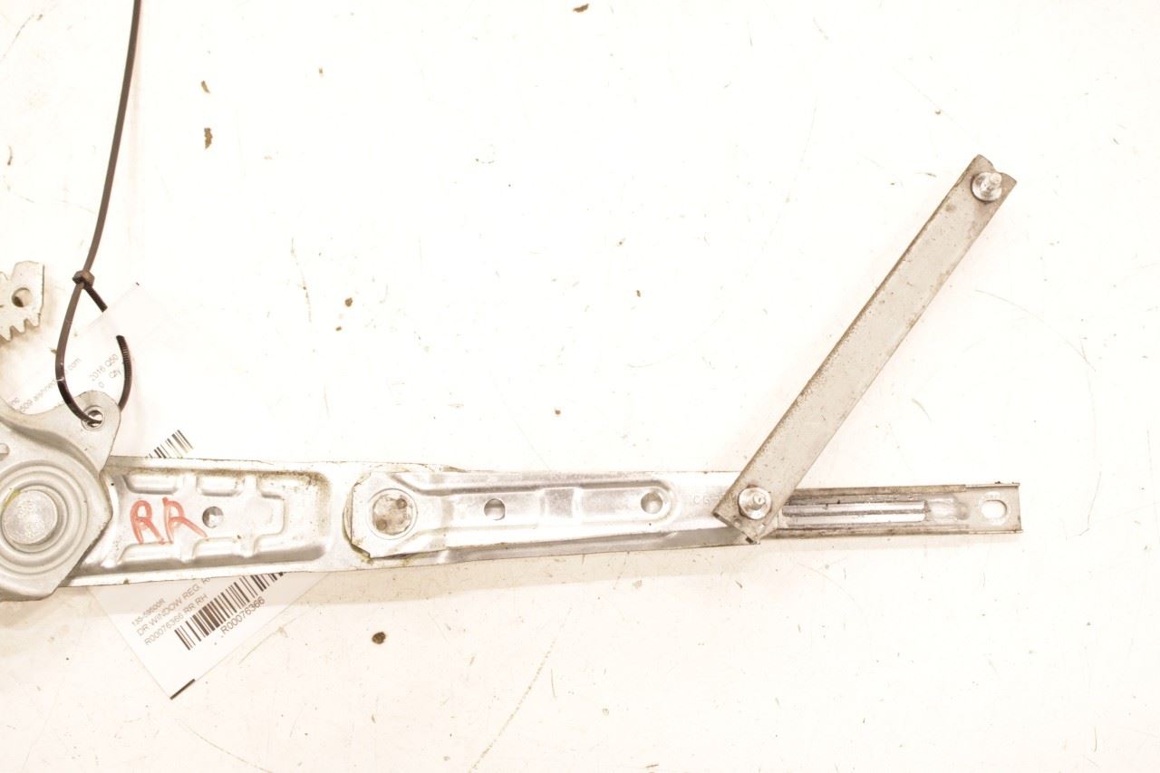 2014-2024 Infiniti Q50 Premium Rear Right Side Door Window Regulator w/ Motor - Alshned Auto Parts