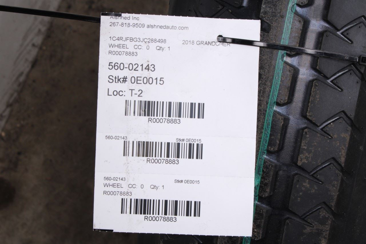 2016-2020 Jeep Grand Cherokee Limited Spare Wheel Tire Goodyear T175/90D18 111M - Alshned Auto Parts