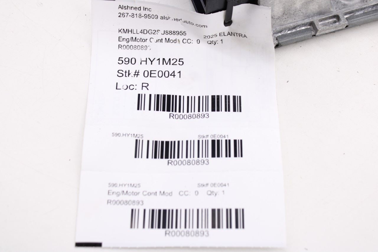 24-2026 Hyundai Elantra SE 2L Engine Computer Control Module ECU ECM 391Y2-2J35614