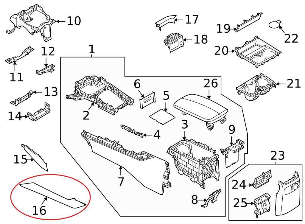 22-2025 Mazda CX-30 2.5 S RH and LH Side Center Console Lower Molding DGH964914 - Alshned Auto Parts