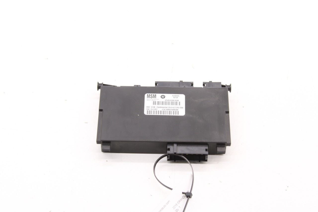 2014-2022 Jeep Grand Cherokee Limited Front Left Side Seat Memory Control Module - Alshned Auto Parts