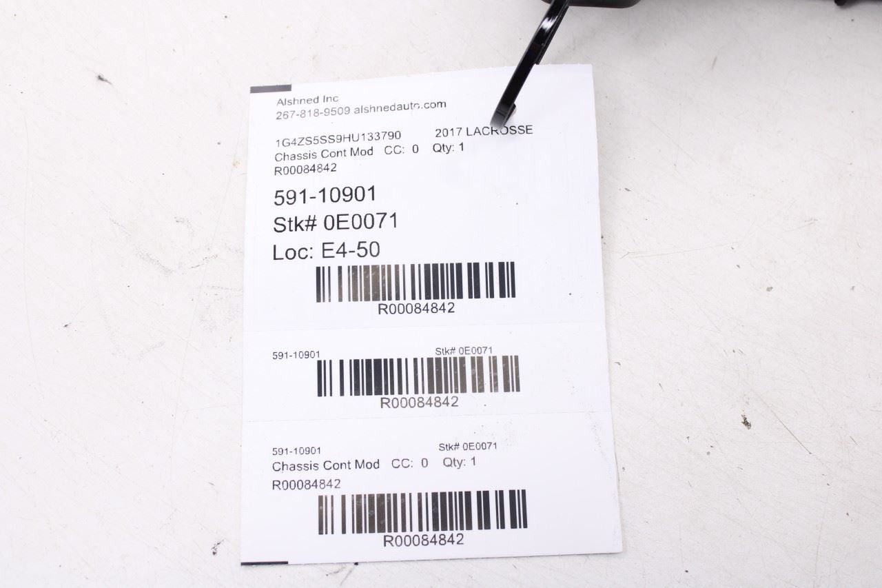 2017-2019 Buick Lacrosse Premium Active Suspension Control Module 84042810 OEM - Alshned Auto Parts