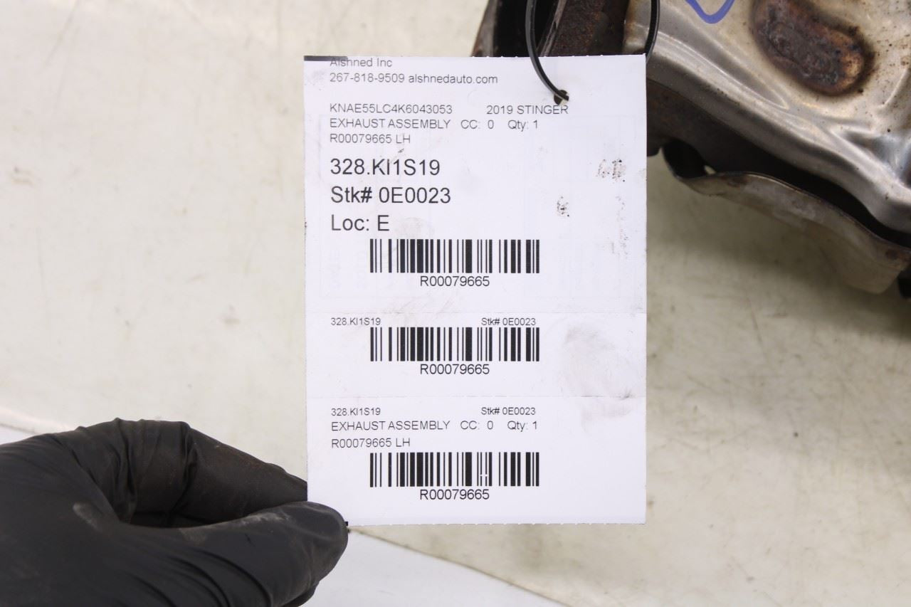 2018-2023 Kia Stinger GT2 AWD 3.3L Left Side Exhaust System Manifold 28530-3LVE0 - Alshned Auto Parts