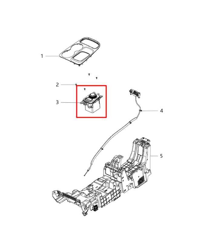 2014-16 Dodge Durango SXT Console Shifter Bezel Trim and Shifter Selector *ReaD* - Alshned Auto Parts