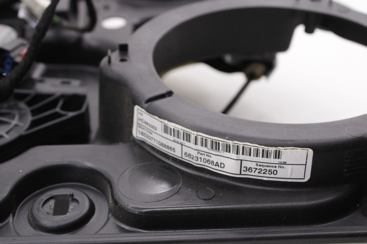 2011-22 Jeep Grand Cherokee Summit RR RH Door Window Regulator w/ Carrier *ReaD* - Alshned Auto Parts