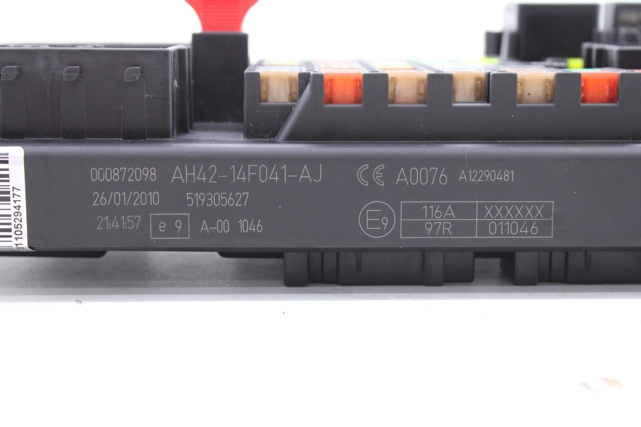 2010-12 Land Rover Range Rover HSE 5.0L Cabin Instrument Panel Fuse Relay Block - Alshned Auto Parts