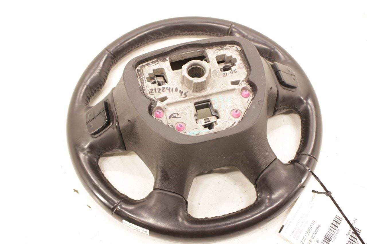 2017-2020 GMC Acadia SLT-1 3.6L AWD Steering Wheel Leather w/ Control Buttons - Alshned Auto Parts